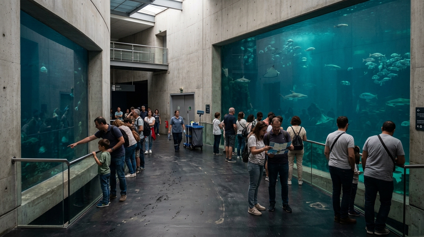 Temapark / Akvariebesøg Lissabon