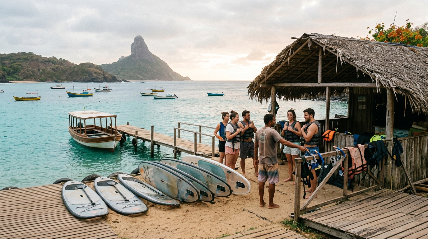 Sunset and Submarine Board Tour Fernando de Noronha