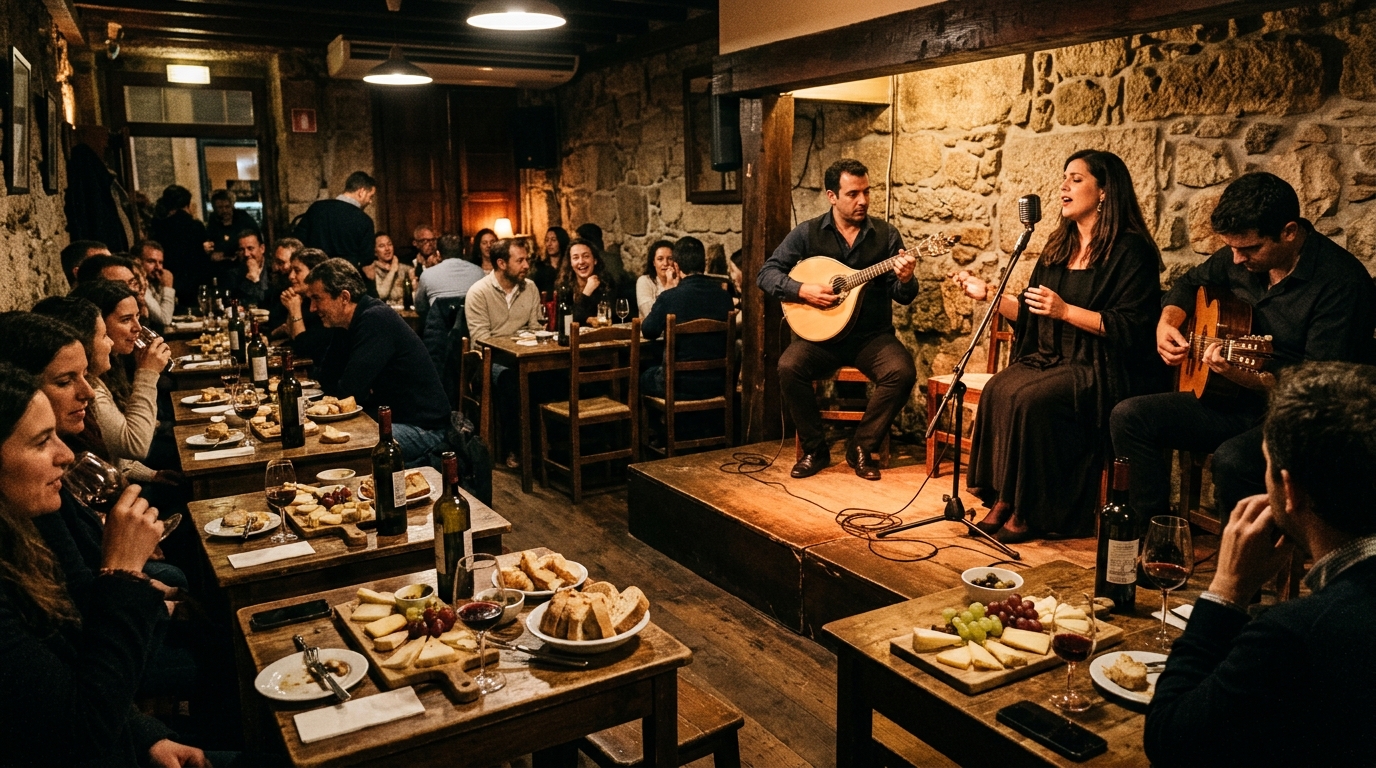 Vinos, quesos y fado en Oporto