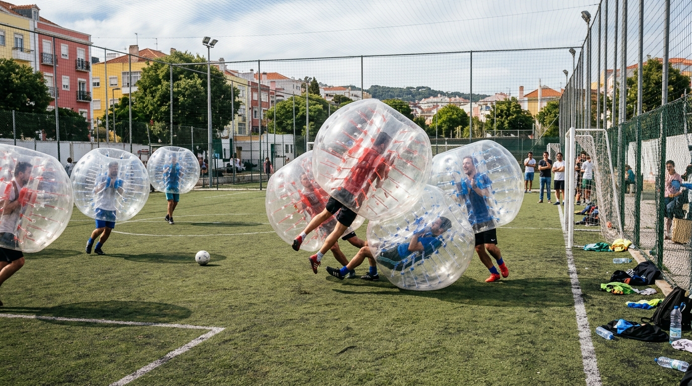 Bubble Football Lissabon