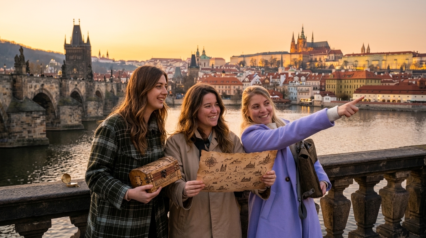 Online Treasure Hunt Prague