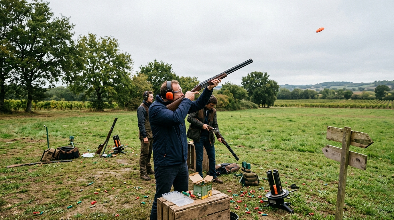 Clay Shooting Discovery Session Bordeaux