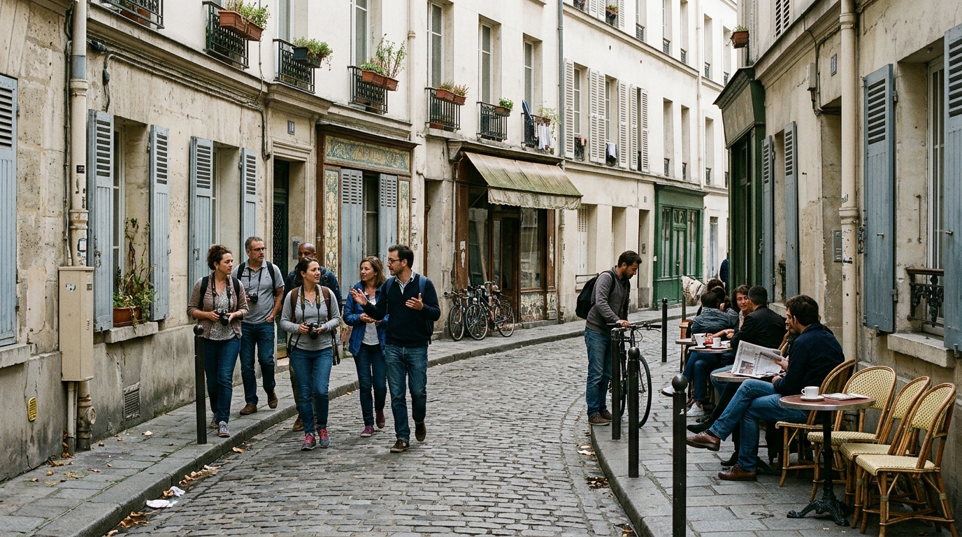 Hidden Neighborhoods Tour in Paris