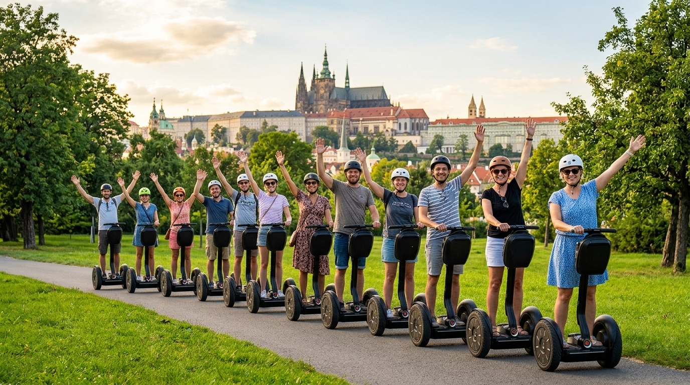 Segway and E-Scooter Tour Prague