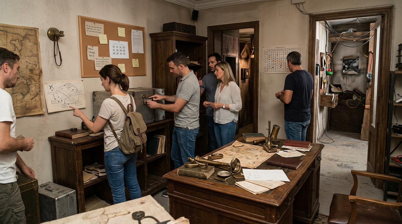 Teambuilding Escape Challenge i Barcelona