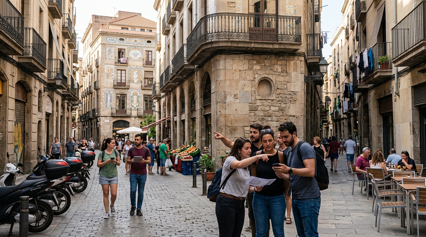 City Scavenger Hunt Team Challenge in Barcelona