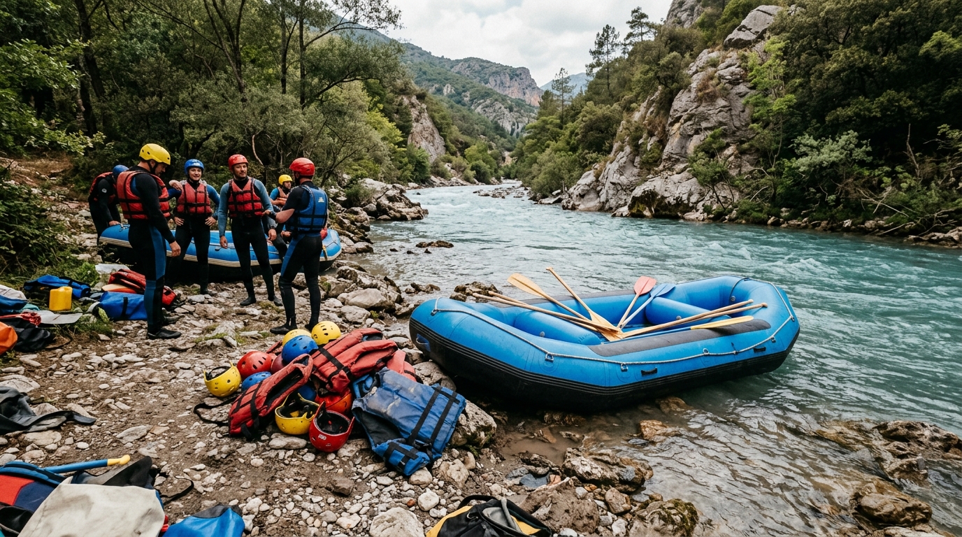 Roya and Maglia Whitewater Rafting Nice