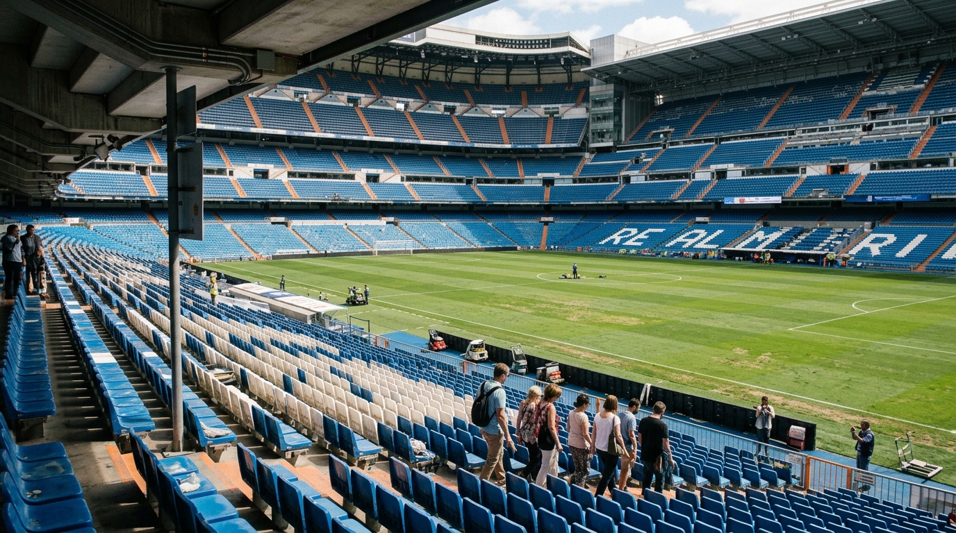 Visita Guiada ao Estádio Bernabéu - Reserva de Grupo Madrid