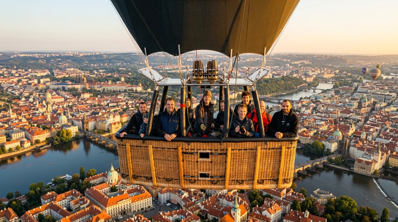 Hot Air Balloon Flight Prague