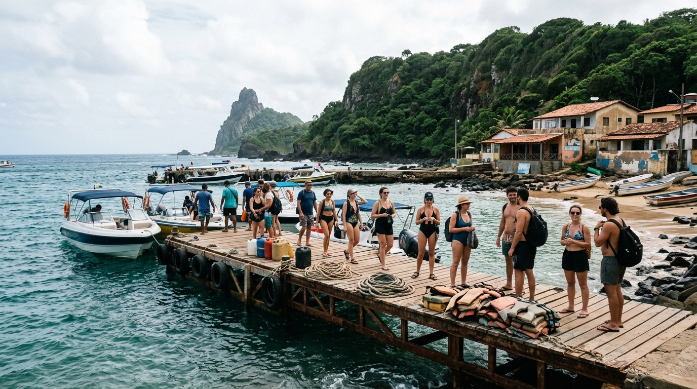 Full-Day Ilhatur Island Exploration Fernando de Noronha
