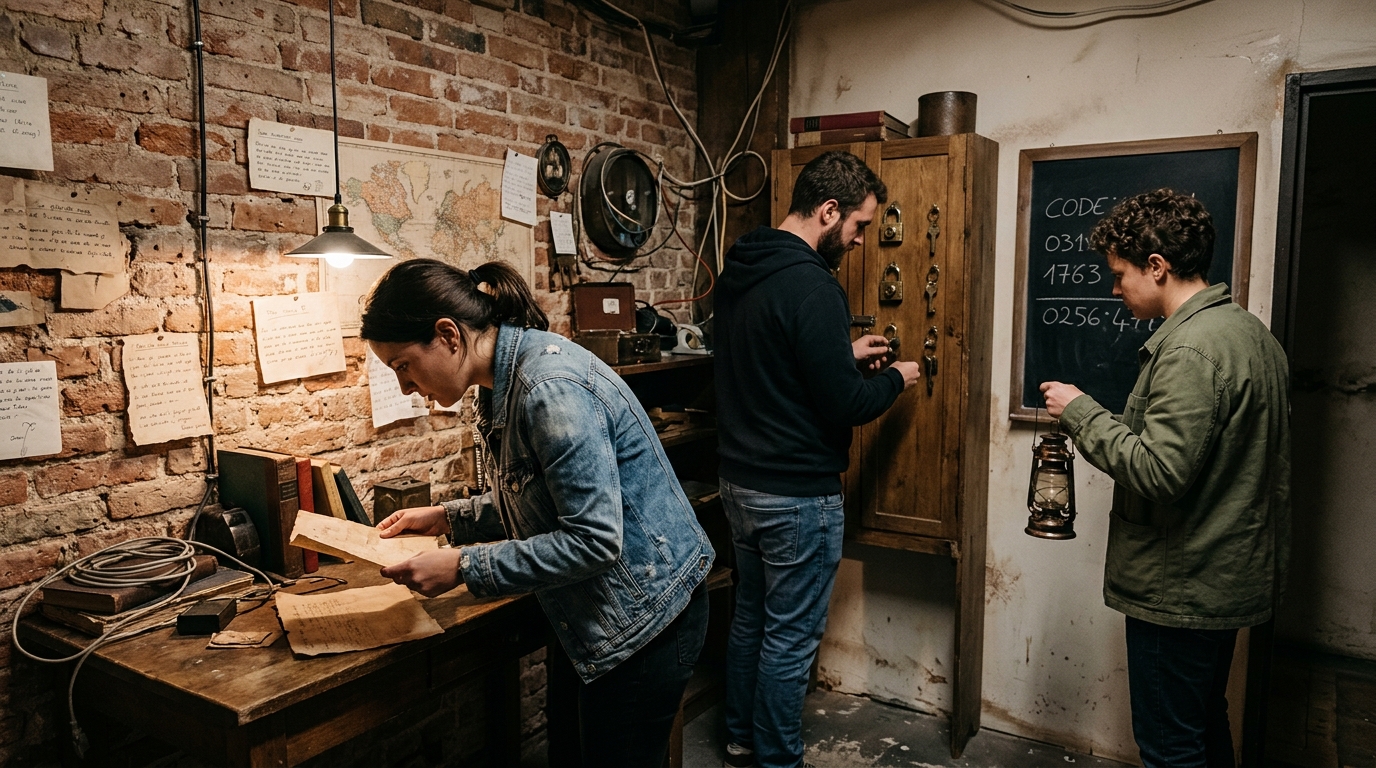 Escape Room Team Challenge Lyon