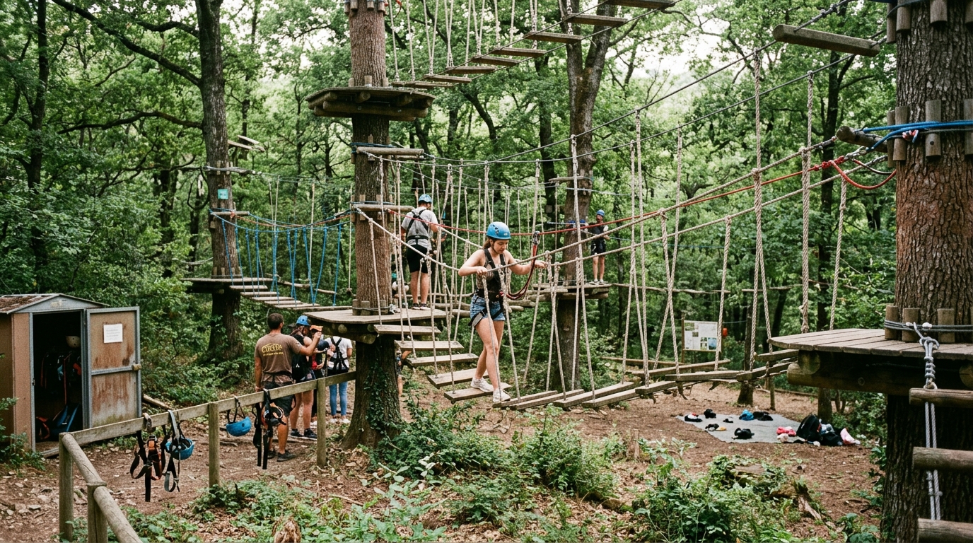 Tree Climbing Adventure Park Nice