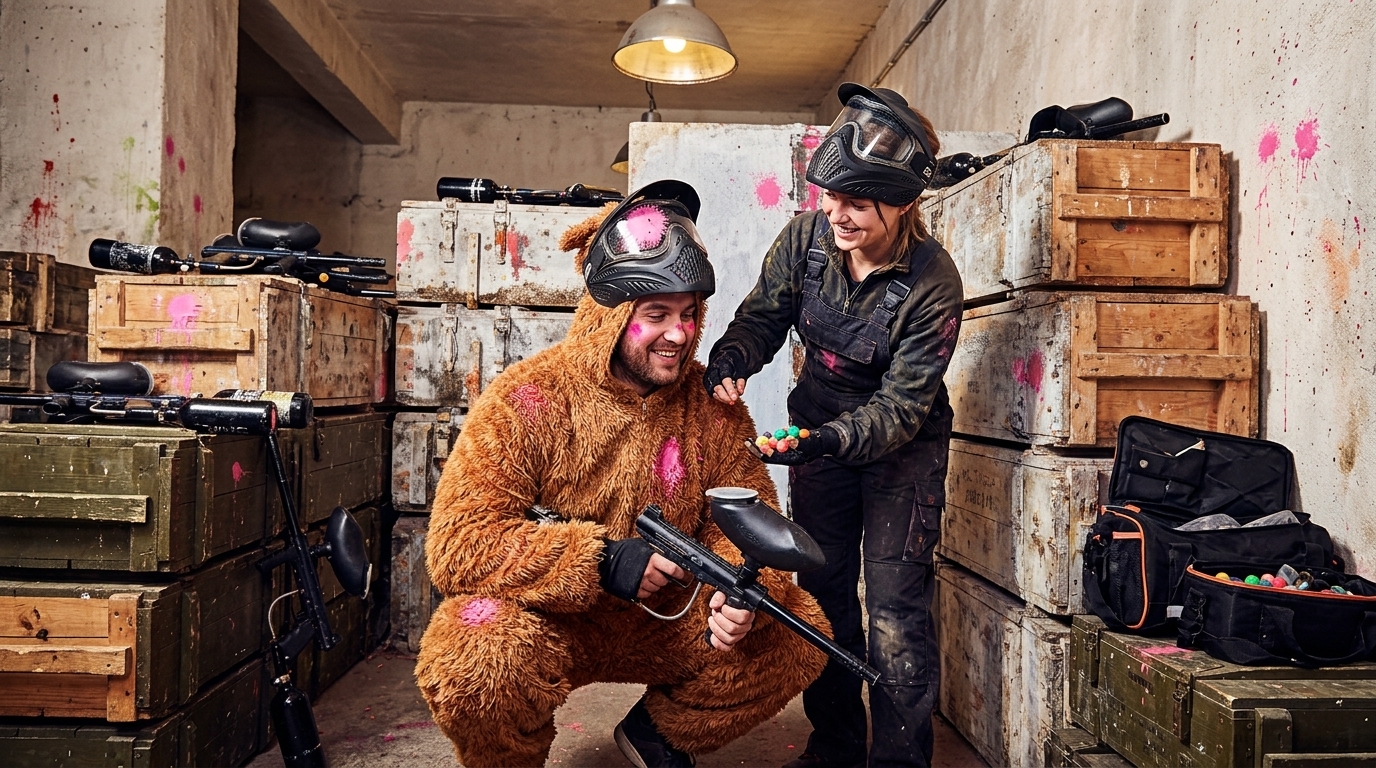 Indoor Paintball Prague
