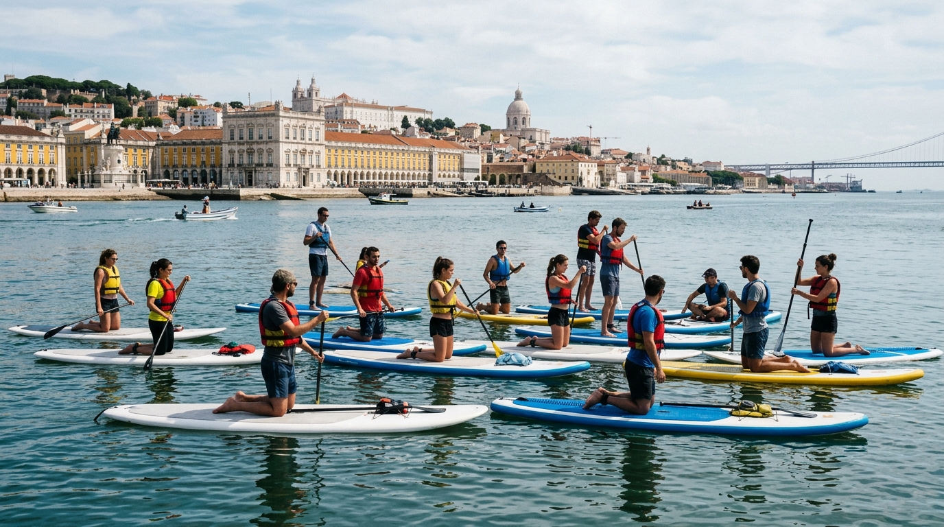 Stand-Up Paddle Lessons, Rentals and Tours Lisbon