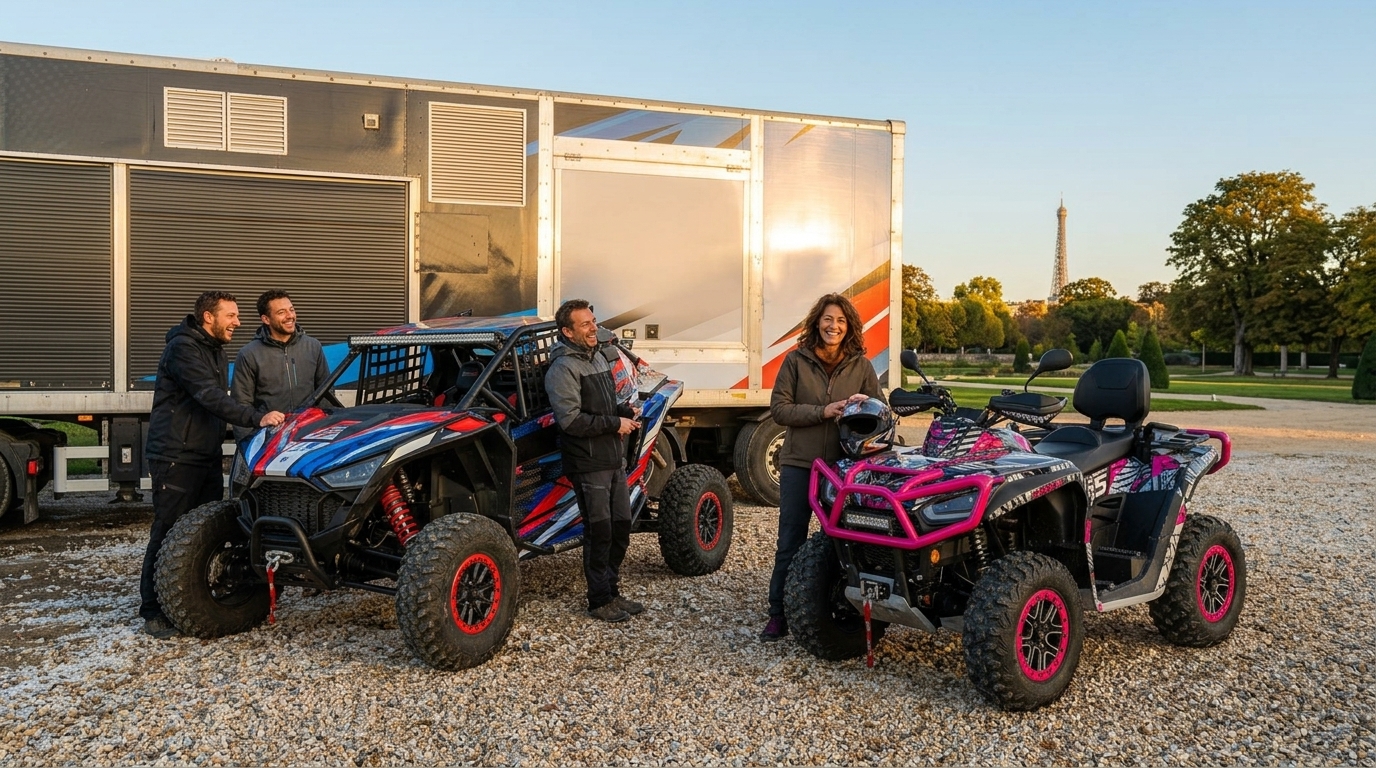 Off-Road Buggy Team Building in Paris